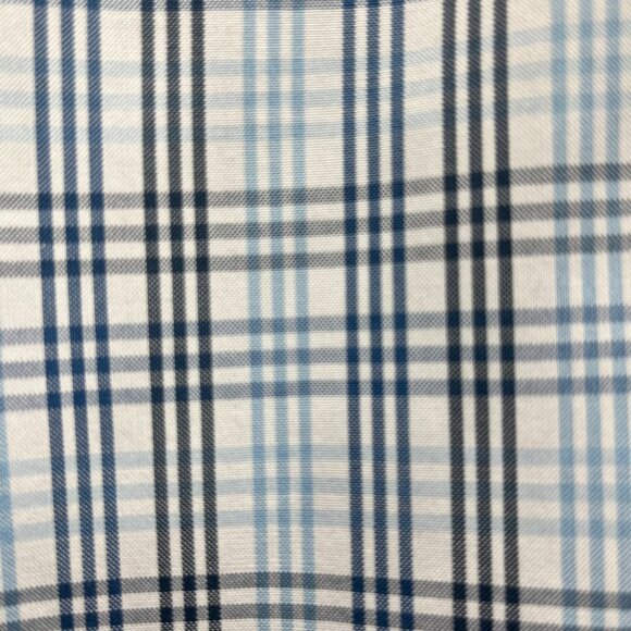 LL Bean Traditional Fit Blue Plaid Long Sleeve Button Down Men Shirt 16 1/2 - 33 - Picture 5 of 11